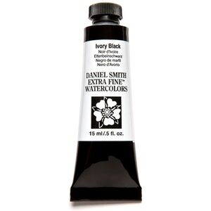 🔥5 FOR $25🔥 Daniel Smith Extra Fine Watercolors - Ivory Black
